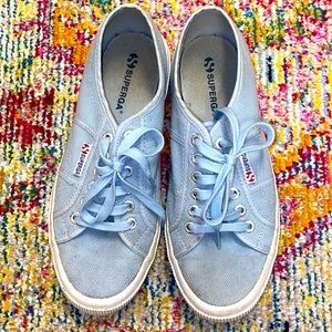 Superga Blue sneakers women size 40 EU